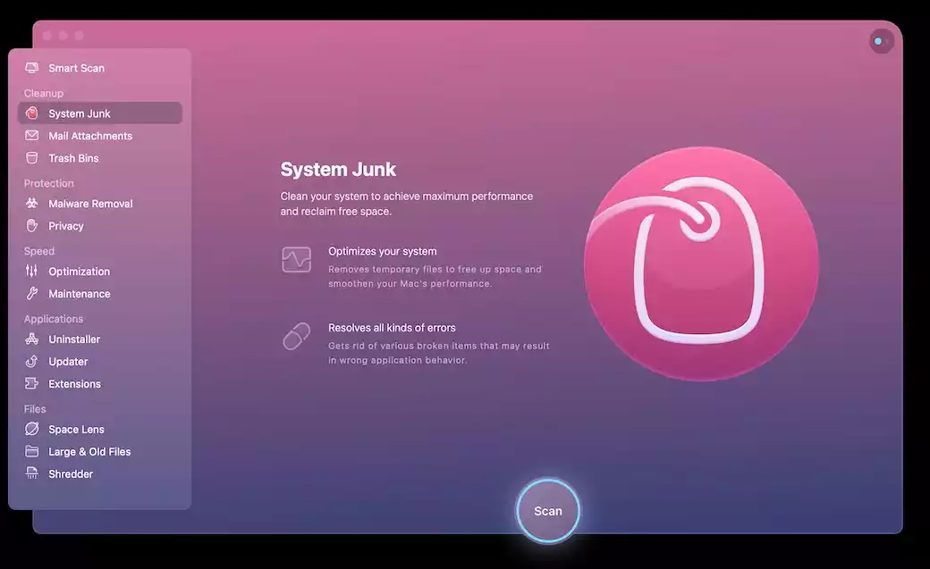 Mac清理工具: CleanMyMac X