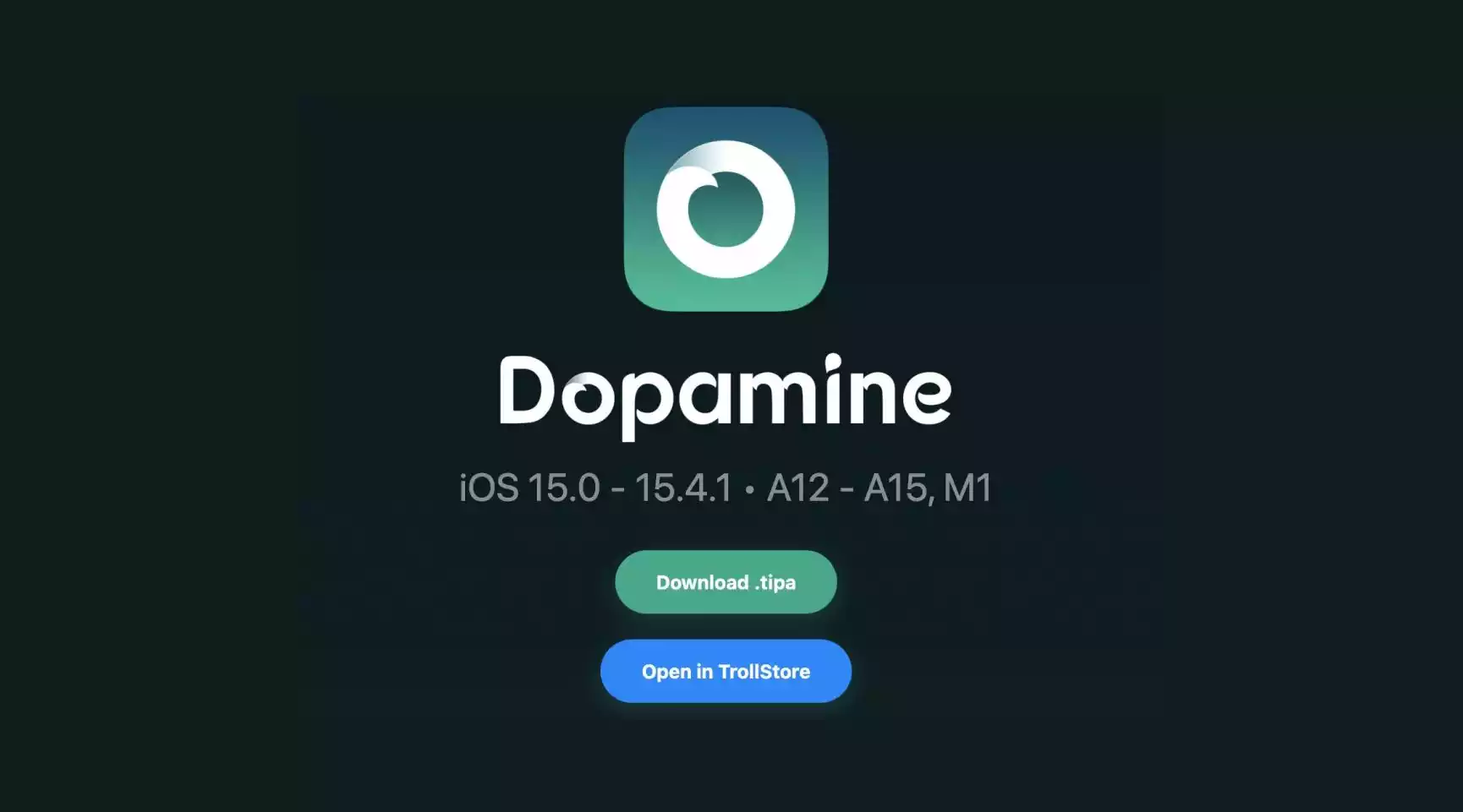 dopamine 多巴胺越狱支持ios 15.0～15.4.1等 a12+苹果设备越狱