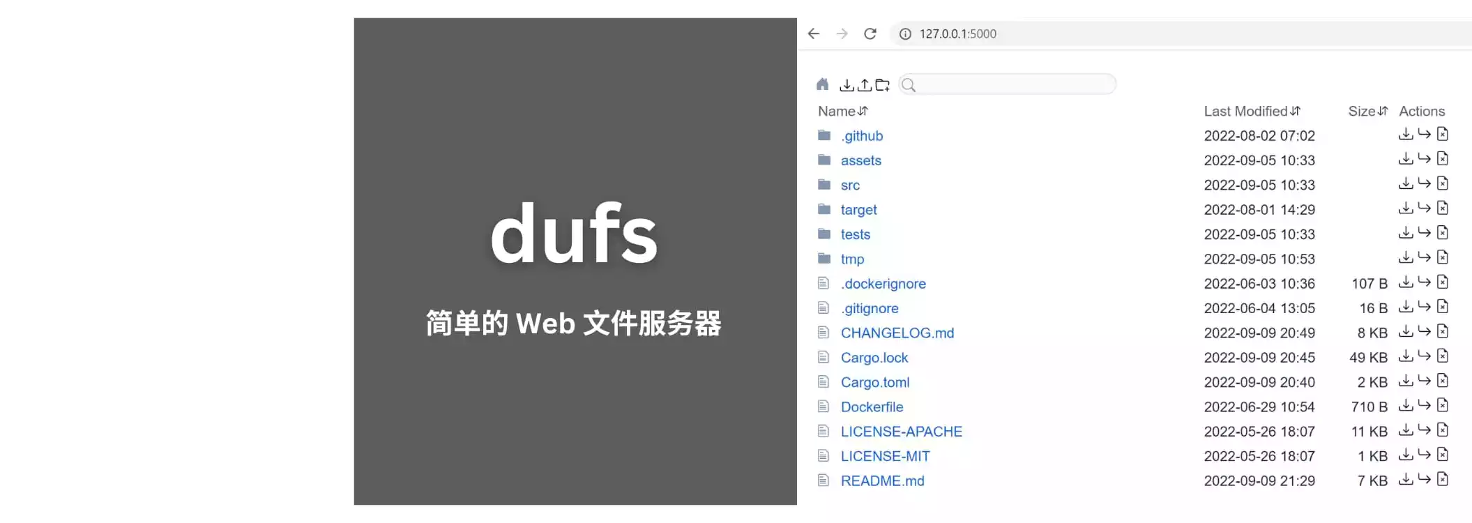 轻量文件服务器 Dufs 部署攻略！低配设备也能流畅运行