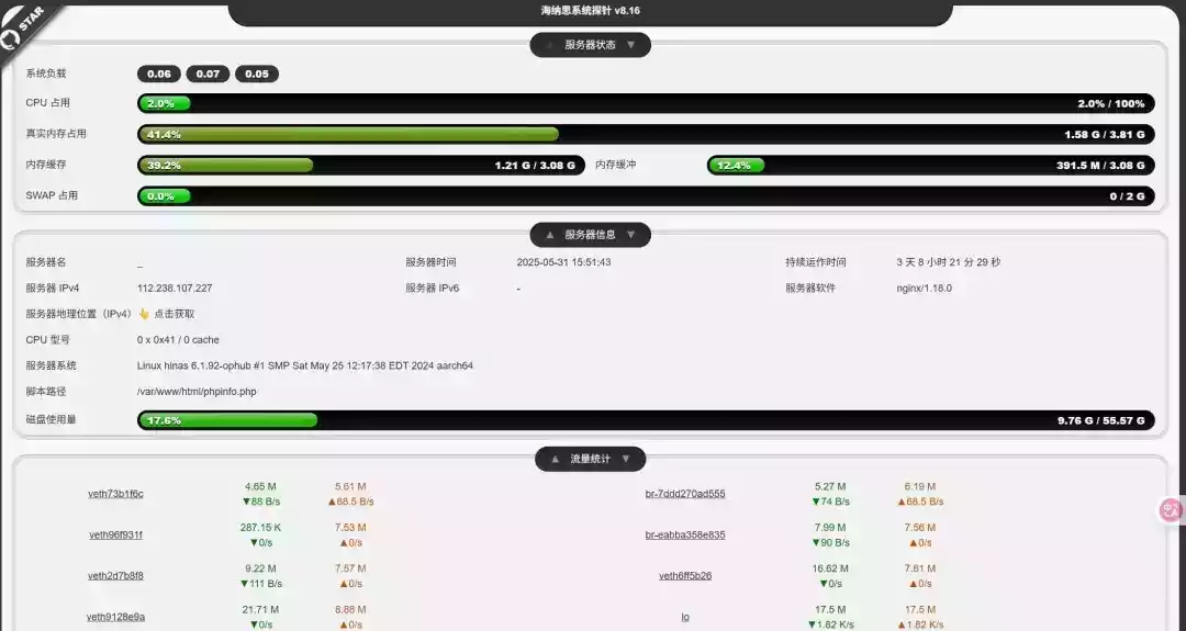 hinas系统指针