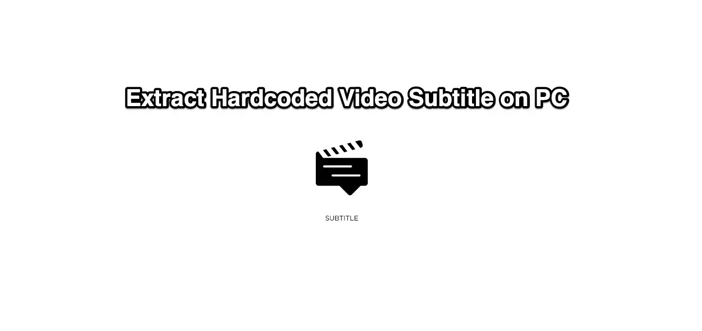 video subtitle extractor (vse) 将视频中的硬字幕提取为外挂字幕文件(srt格式)